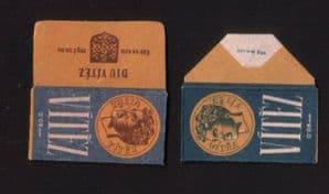 Collectible Razor Blade Wrappers Lamette da barba Rasierklinge  #440