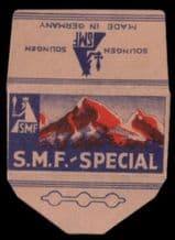 Collectible Razor Blade Wrappers Lamette da barba Rasierklinge #450