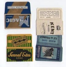 Collectible Razor Blade Wrappers Lamette da barba Rasierklinge   #511