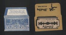 Collectible Razor Blade Wrappers Lamette da barba U.S.A #784