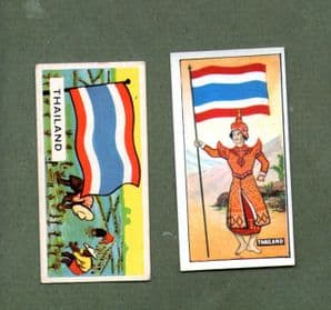 Collectible  SIAM Thailand OLD Cigarette trade cards  #213
