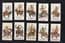 Collectible Siamese Tobacco cigarette cards set Siam Mythology