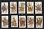 Collectible Siamese Tobacco cigarette cards set Siam Mythology