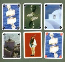 Collectible souvenir playing cards CRETE