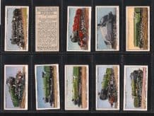 Collectible Tobacco cards cigarette cards Railway Engines 1936