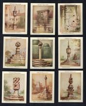 Collectible Tobacco cigarette cards set Old Sundials 1928
