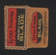 Collectible U.S.A Razor Blade Wrappers Lamette da barba #643