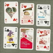 Collectible Vintage advertising playing cards Minoteries Viron