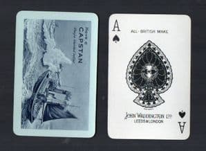 Collectible vintage Advertising playing cards. Capstan cigarettes, 1930`s,
