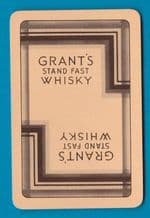 Collectible Vintage advertising playing cards. Grant's Whisky