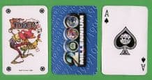 Collectible Vintage playing cards Millenium 2000