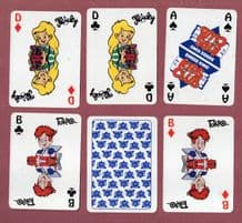 Collectibles advertising playing cards Burger king Zaubertricks 1997