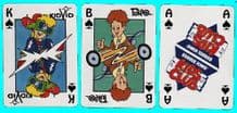 Collectibles advertising playing cards Burger king Zaubertricks