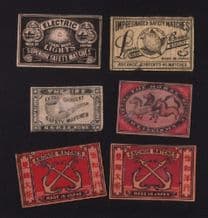 collectors item match box labels CHINA or JAPAN patriotic #152