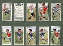 Football cards Cigarette cards Footballers caricatures by RIP