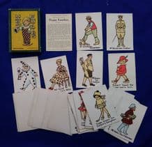 Happy Families card game 1925 Golf, Sailor, Pierrot`s & etc.