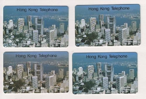 HONG KONG very early issues of telephone cards 057