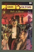 Horror Comix book 1985 Halls of Horror #1 John Bolton colour #509