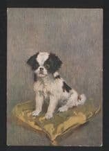 Japanese dog tobacco cigarette card postcard dogs 1930's #053