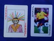 Jokers from playing cards nice selection #777