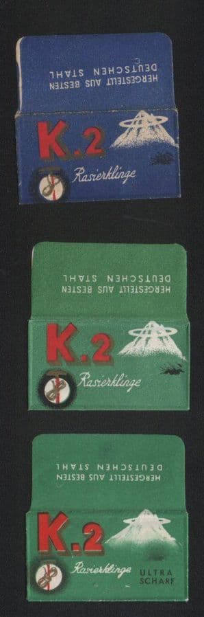 Lamette da barba Rare Razor Blade Wrappers  K2#725