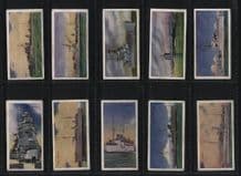 Military cigarette cards Royal Navy Our Navy 1937