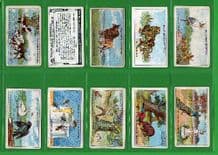 Old 1922 cigarette cards Fables folktale legend fairies