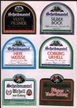 Old beer bottle Beer labels Germany 3 pages #050