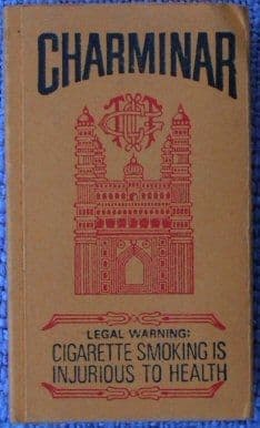 Old  Collectible cigarette packet  INDIA  #316