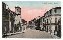 Old Panama topographical postcard #260