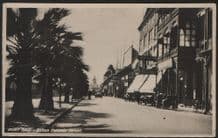 Old postcard RP street scene Egypt Port Said #318