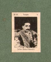 OLD RARE trade card insert TURKEY circa 1900 #922