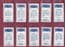 Palmistry Fortune prediction cards 1927 by Drapkin Cigarette cards set