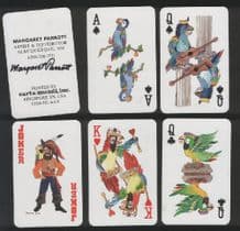 Parrots Collectible playing cards by Margaret Parrot