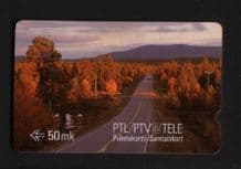Phonecard 1989 Telephone card D3 Finland rare #289