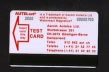 Phonecard Telephone card 2000 0nly Iowa Univ trial test