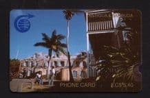 Phonecard Telephone card D1 Antigua Trial very RARE