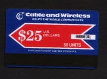 Phonecard Telephone card Maldives FIRST issue #297