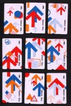 Phonecard Telephone cards set 1986 Denmark RARE #273