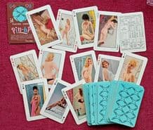 PIN UP Playing cards,  France PIN-UP Deck , By Serge Bourdin.