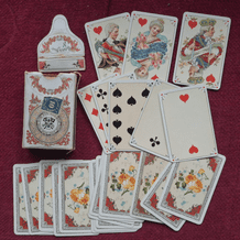 Playing cards ANTIQUE 'JEU LOUIS XV' No.1502 by Grimaud. France.1895
