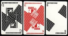 Playing cards The Analog deck by Ruth Kedar 1989