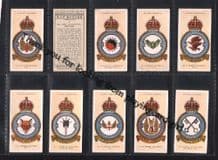 RAF Fighter and Bomber squadrons .cigarette cards set