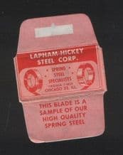 Rare U.S.A Razor Blade Wrappers Lamette da barba #685
