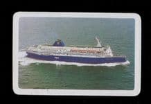 Shipping line Advertising playing cards P. & O. Ferries
