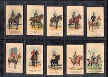 SIAM Thailand Cigarette cards set British military regiments & r