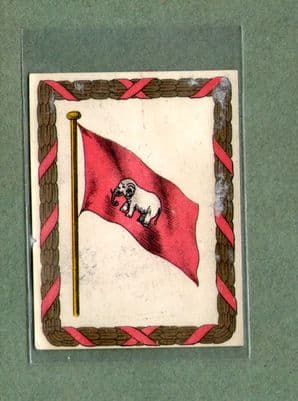 SIAM Thailand OLD Cigarette card Siamese flag VERY RARE #425