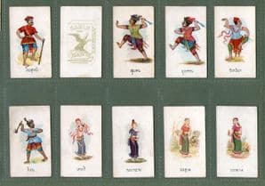 Siamese Tobacco cigarette cards set 1918 Siam Thailand