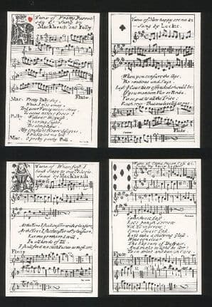 The Beggar's Opera 1730 Collectible Playing cards