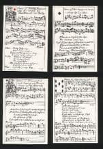 The Beggar's Opera 1730 Collectible Playing cards